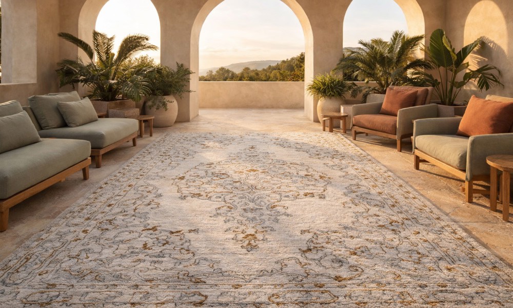 Distressed Rugs Are Replacing High-Contrast Patterns | Inside Imara Collection